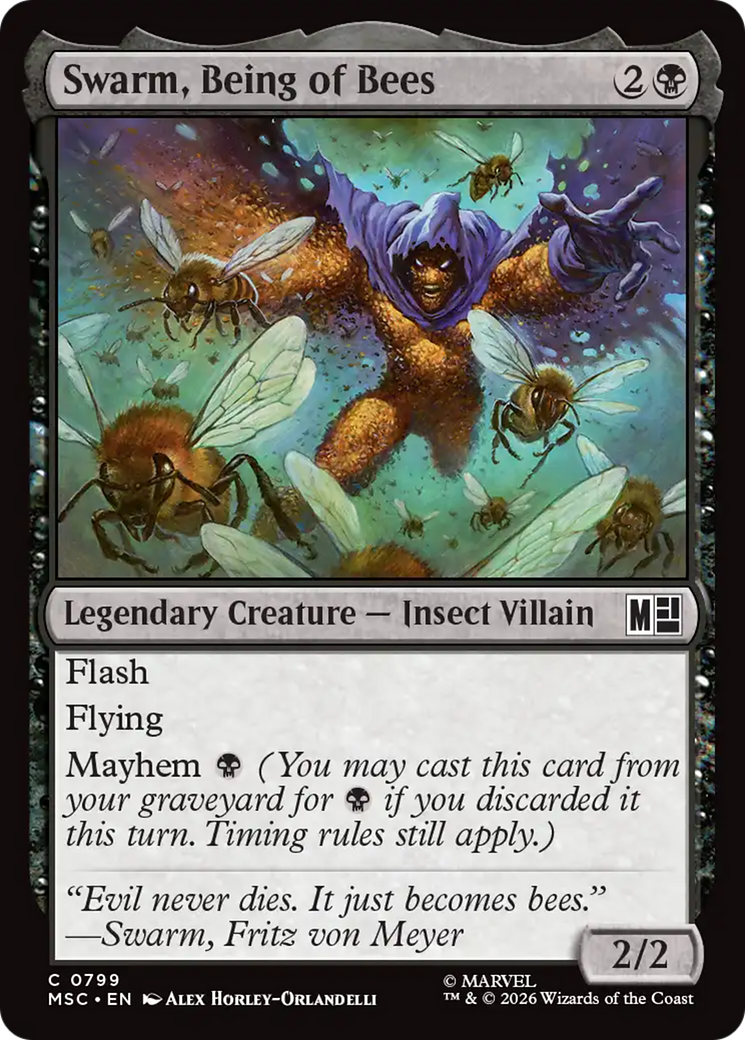 Swarm, Being of Bees [Marvel Super Heroes Commander] | Mega City Incorporated