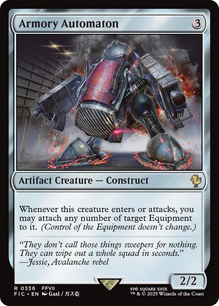 Armory Automaton [FINAL FANTASY Commander] | Mega City Incorporated