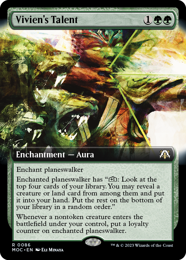 Vivien's Talent (Extended Art) [March of the Machine Commander] | Mega City Incorporated