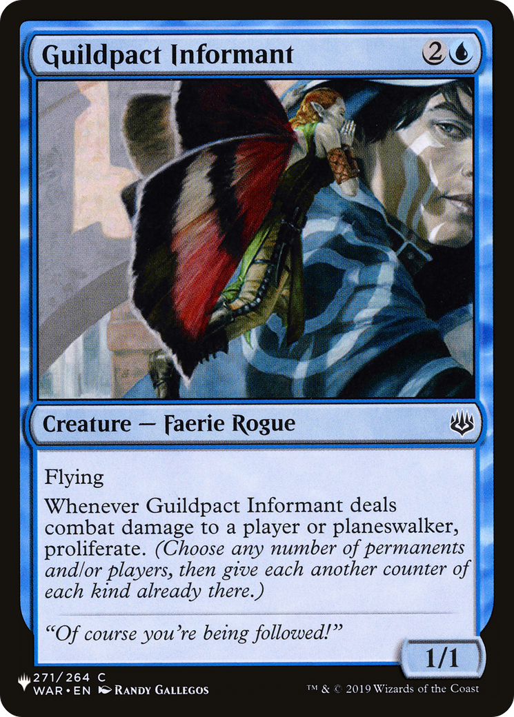 Guildpact Informant [The List] | Mega City Incorporated