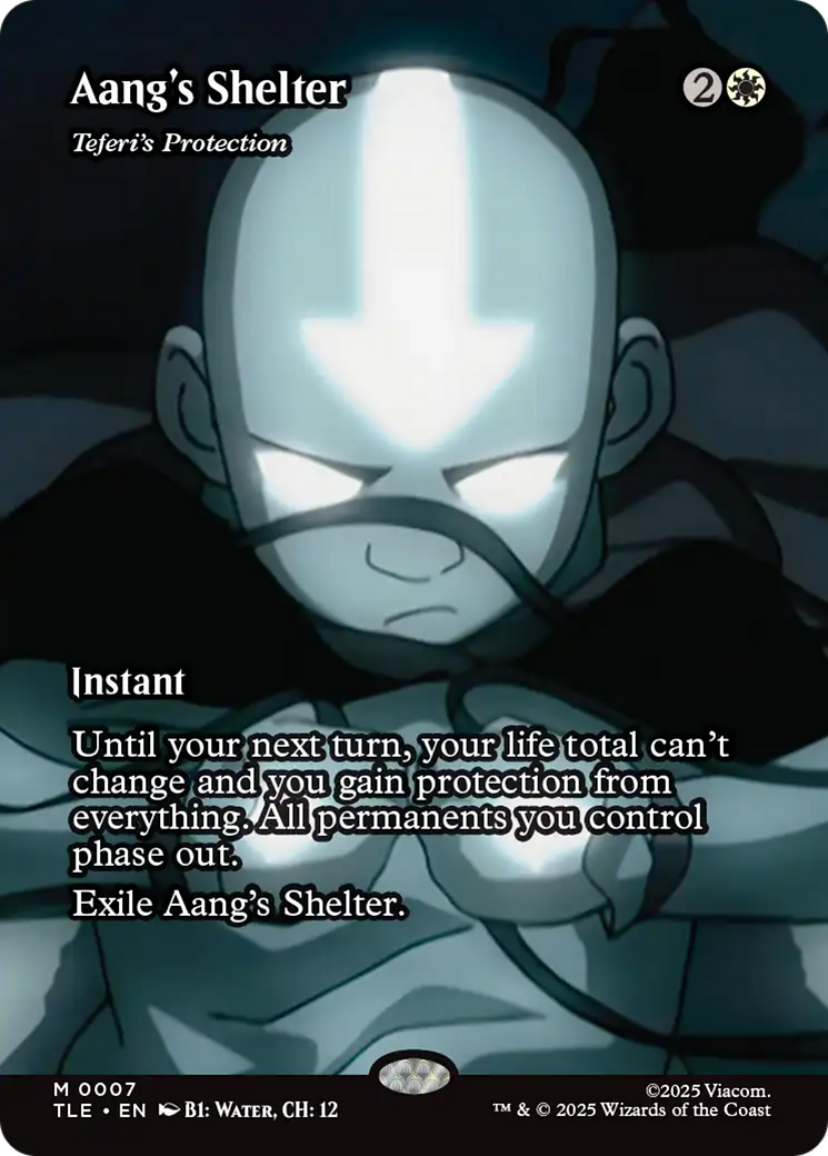 Aang's Shelter - Teferi's Protection (Borderless) [Avatar: The Last Airbender: Eternal-Legal] | Mega City Incorporated