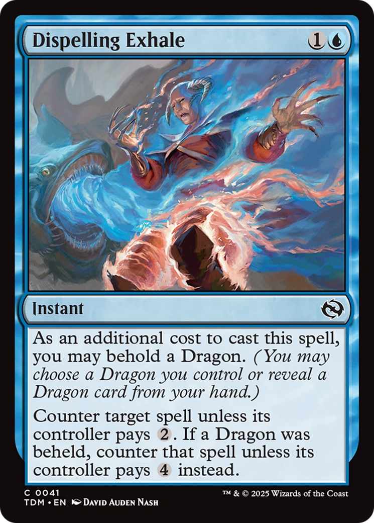 Dispelling Exhale [Tarkir: Dragonstorm] | Mega City Incorporated