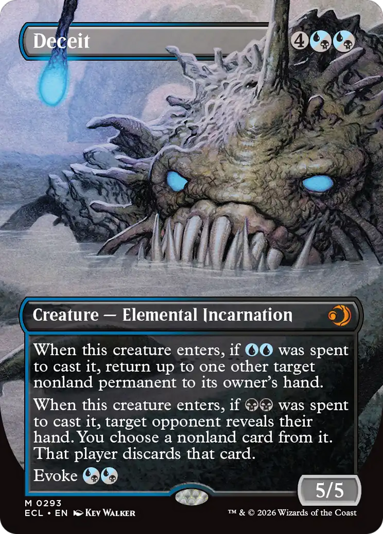 Deceit (Borderless) [Lorwyn Eclipsed] | Mega City Incorporated