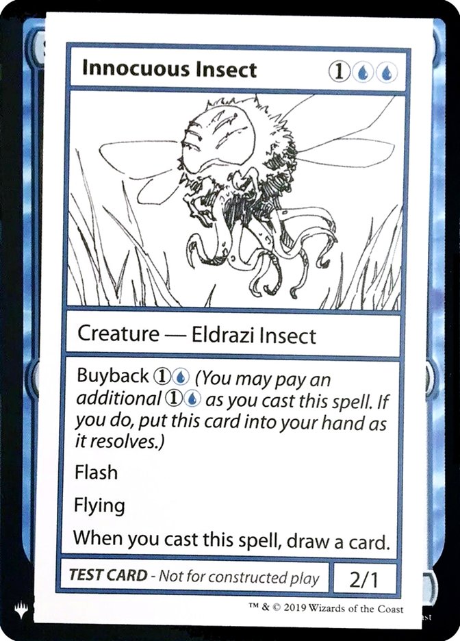 Innocuous Insect [Mystery Booster Playtest Cards] | Mega City Incorporated