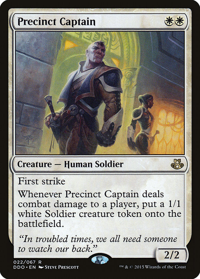 Precinct Captain [Duel Decks: Elspeth vs. Kiora] | Mega City Incorporated