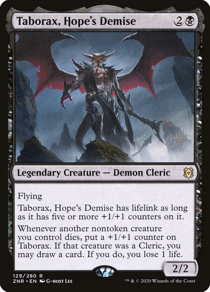 Taborax, Hope's Demise (Promo Pack) [Zendikar Rising Promos] | Mega City Incorporated