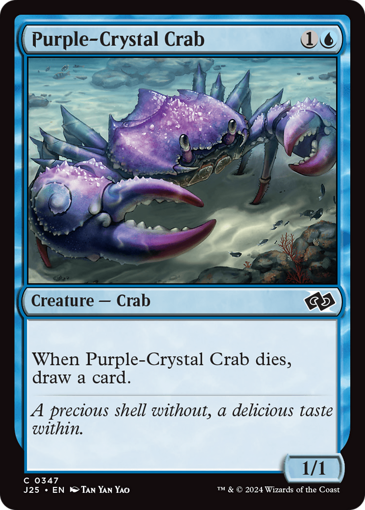 Purple-Crystal Crab [Foundations Jumpstart] | Mega City Incorporated