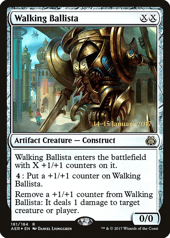 Walking Ballista [Aether Revolt Prerelease Promos] | Mega City Incorporated