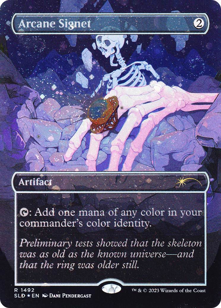 Arcane Signet (1492) (Galaxy Foil) [Secret Lair Drop Series] | Mega City Incorporated