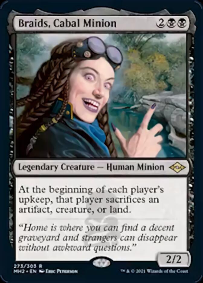 Braids, Cabal Minion (Foil Etched) [Modern Horizons 2] | Mega City Incorporated