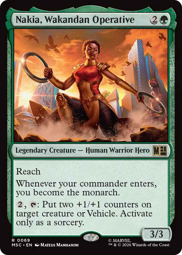 Nakia, Wakandan Operative [Marvel Super Heroes Commander] | Mega City Incorporated