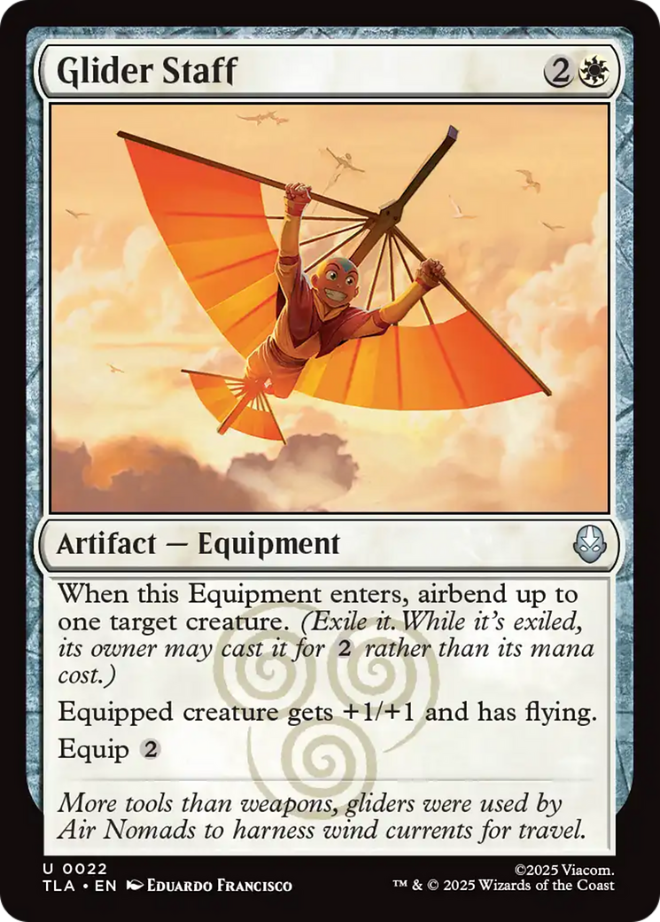 Glider Staff [Avatar: The Last Airbender] | Mega City Incorporated