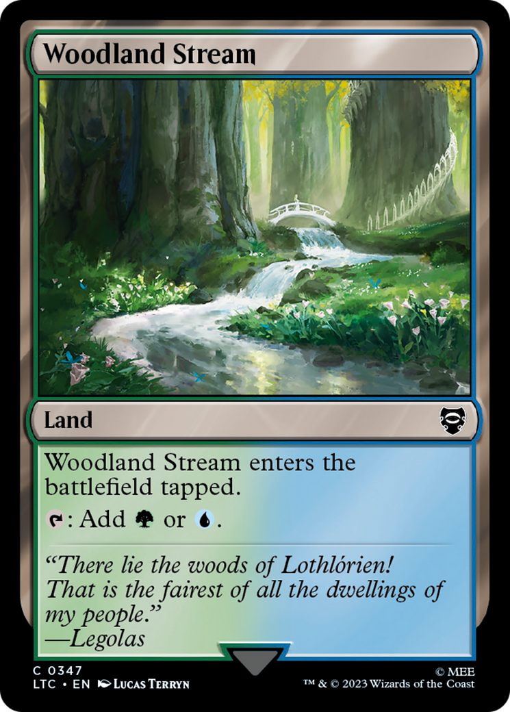 Woodland Stream [The Lord of the Rings: Tales of Middle-Earth Commander] | Mega City Incorporated