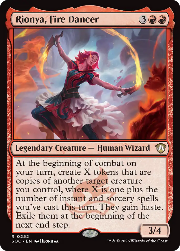 Rionya, Fire Dancer [Secrets of Strixhaven Commander] | Mega City Incorporated