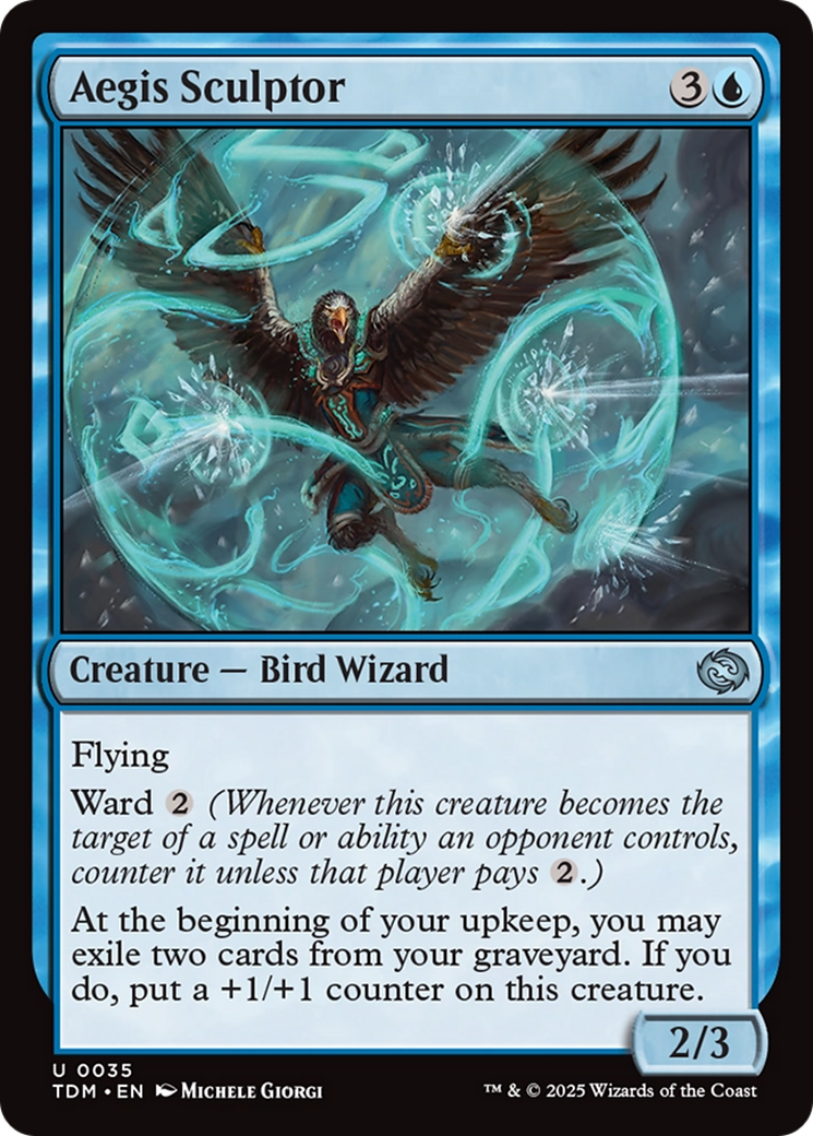 Aegis Sculptor [Tarkir: Dragonstorm] | Mega City Incorporated