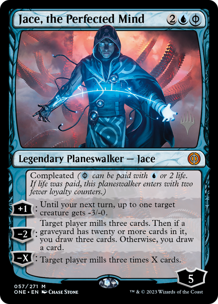 Jace, the Perfected Mind (Promo Pack) [Phyrexia: All Will Be One Promos] | Mega City Incorporated