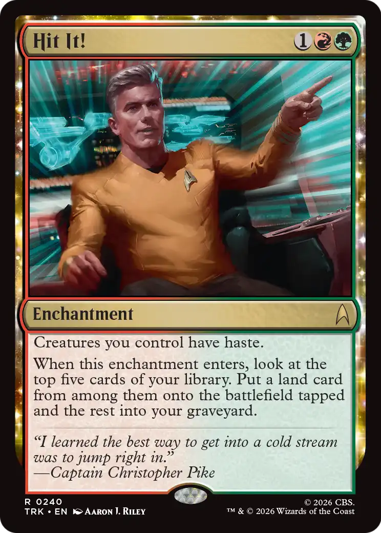 Hit It! [Star Trek] | Mega City Incorporated
