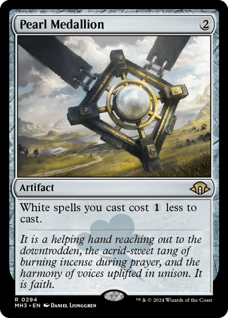 Pearl Medallion [Modern Horizons 3] | Mega City Incorporated