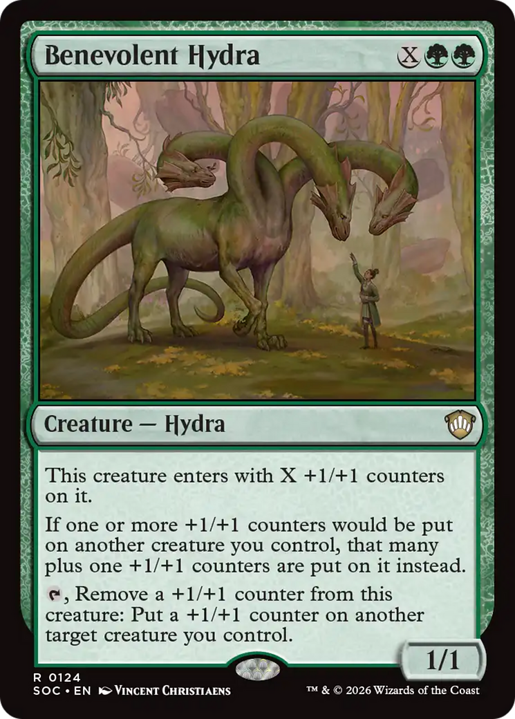 Benevolent Hydra [Secrets of Strixhaven Commander] | Mega City Incorporated