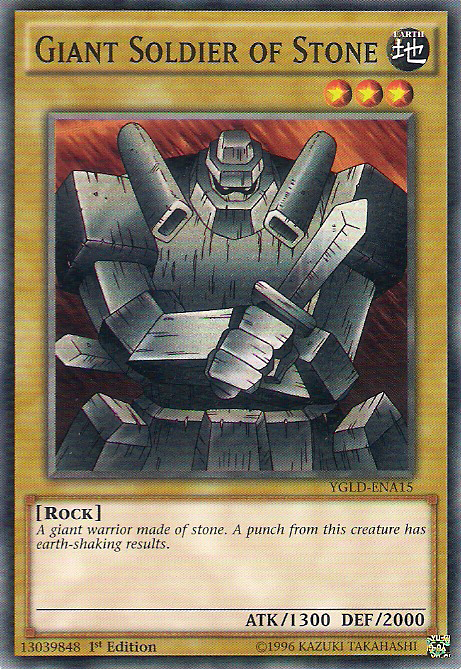 Giant Soldier of Stone [YGLD-ENA15] Common | Mega City Incorporated