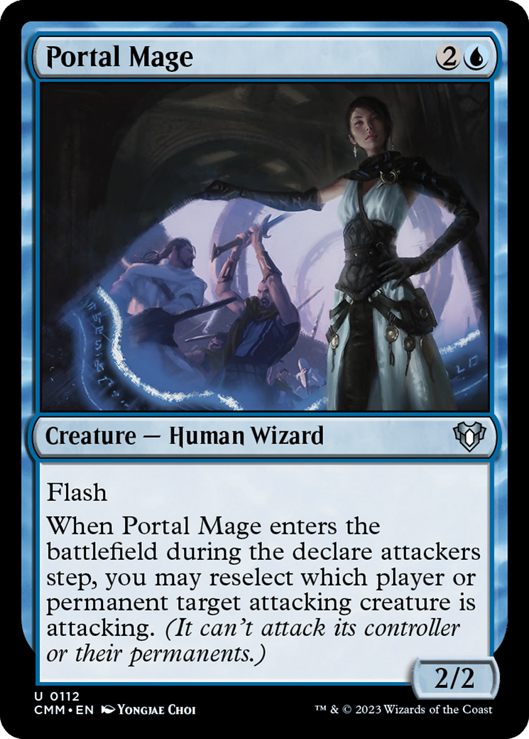 Portal Mage [Commander Masters] | Mega City Incorporated