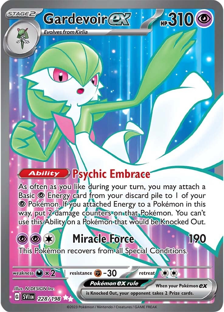 Gardevoir ex (228/198) [Scarlet & Violet: Base Set] | Mega City Incorporated