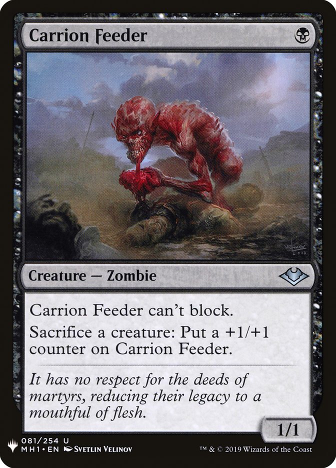 Carrion Feeder [Mystery Booster] | Mega City Incorporated