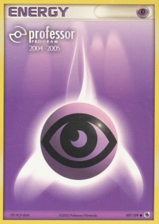 Psychic Energy (107/109) (2004 2005) [Professor Program Promos] | Mega City Incorporated