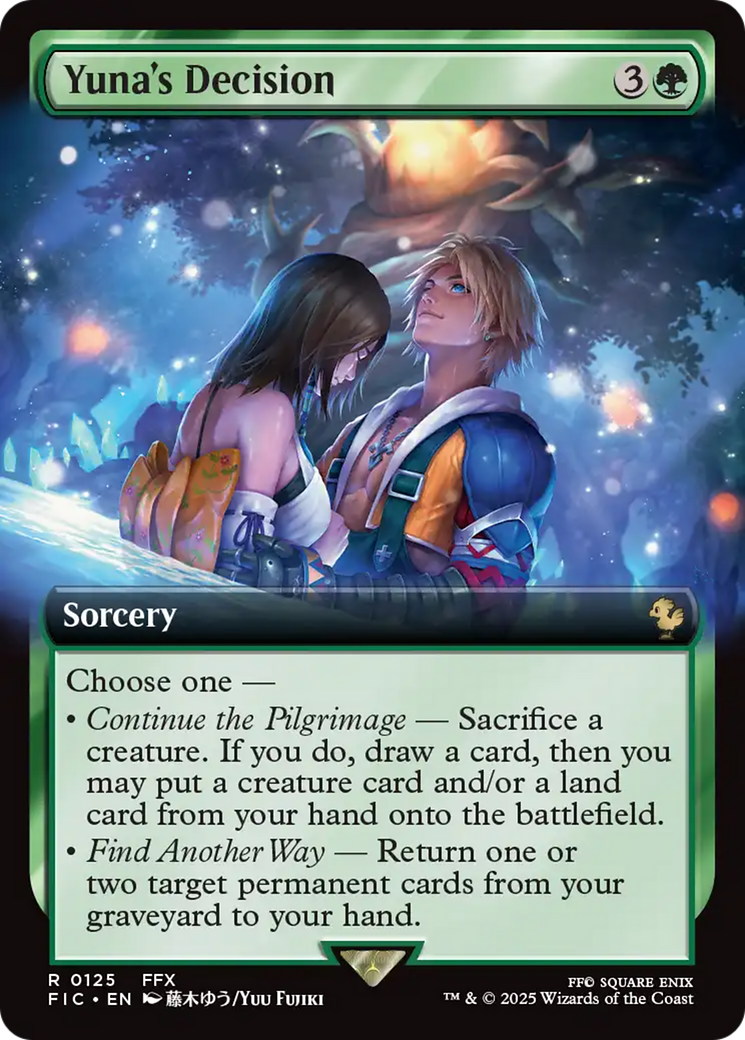 Yuna's Decision (Extended Art) [FINAL FANTASY Commander] | Mega City Incorporated