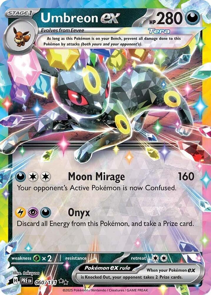 Umbreon ex (060/131) [Scarlet & Violet: Prismatic Evolutions] | Mega City Incorporated