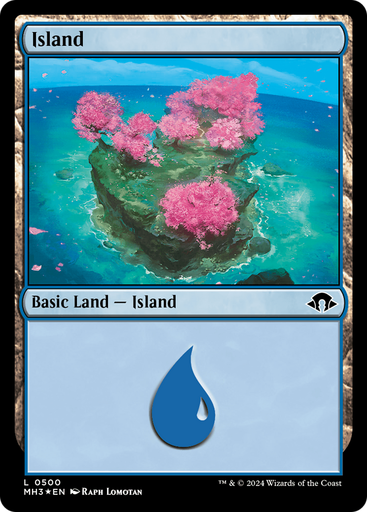 Island (0500) (Ripple Foil) [Modern Horizons 3] | Mega City Incorporated