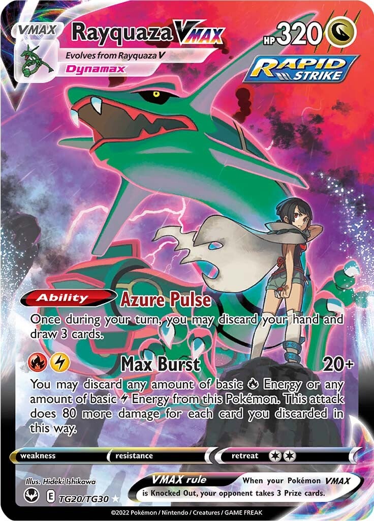 Rayquaza VMAX (TG20/TG30) [Sword & Shield: Silver Tempest] | Mega City Incorporated
