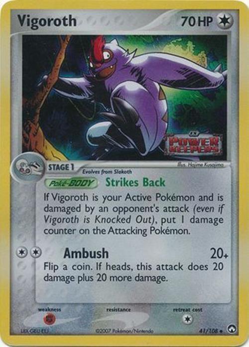 Vigoroth (41/108) (Stamped) [EX: Power Keepers] | Mega City Incorporated