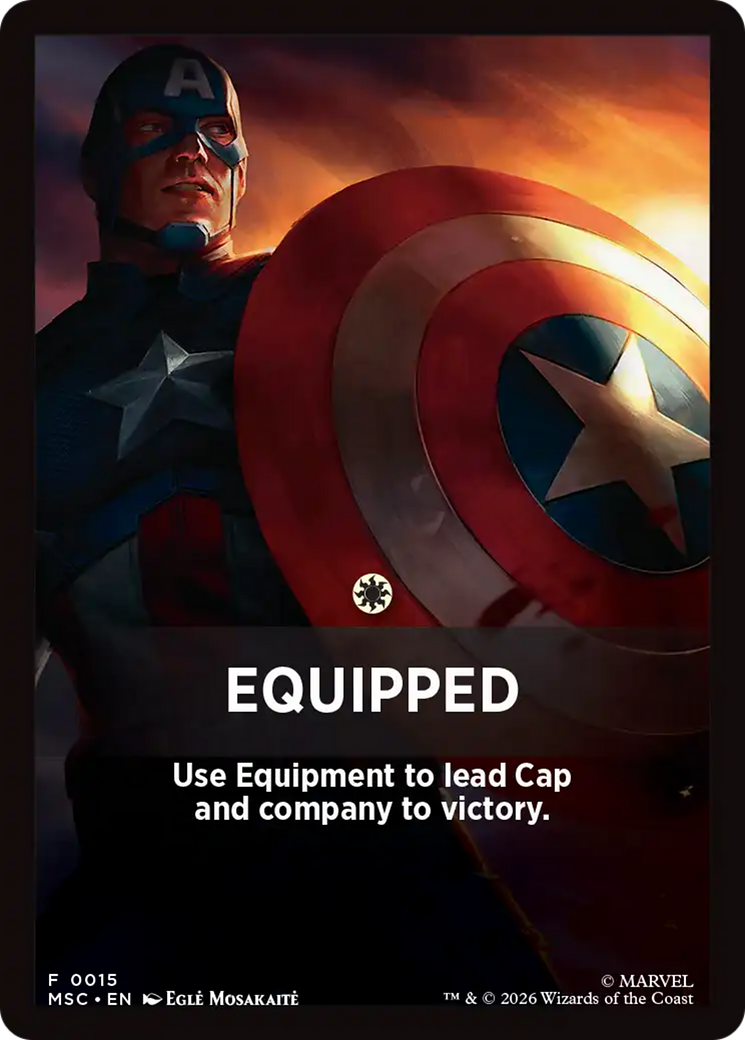 Equipped Theme Card [Marvel Super Heroes Commander] | Mega City Incorporated