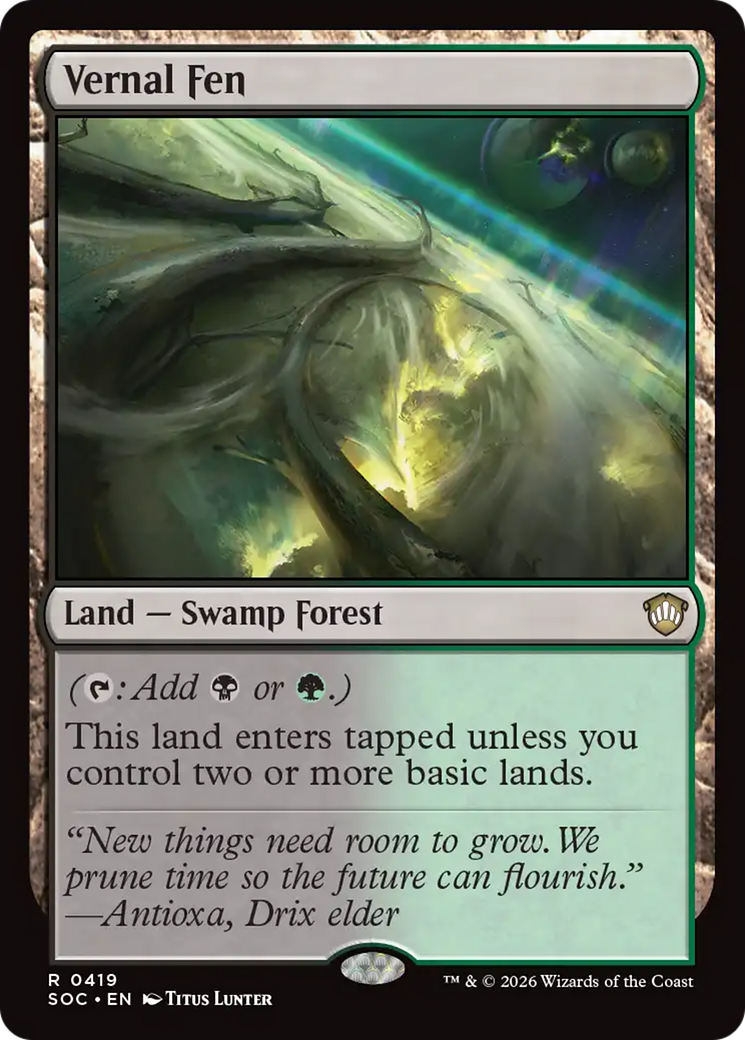 Vernal Fen [Secrets of Strixhaven Commander] | Mega City Incorporated