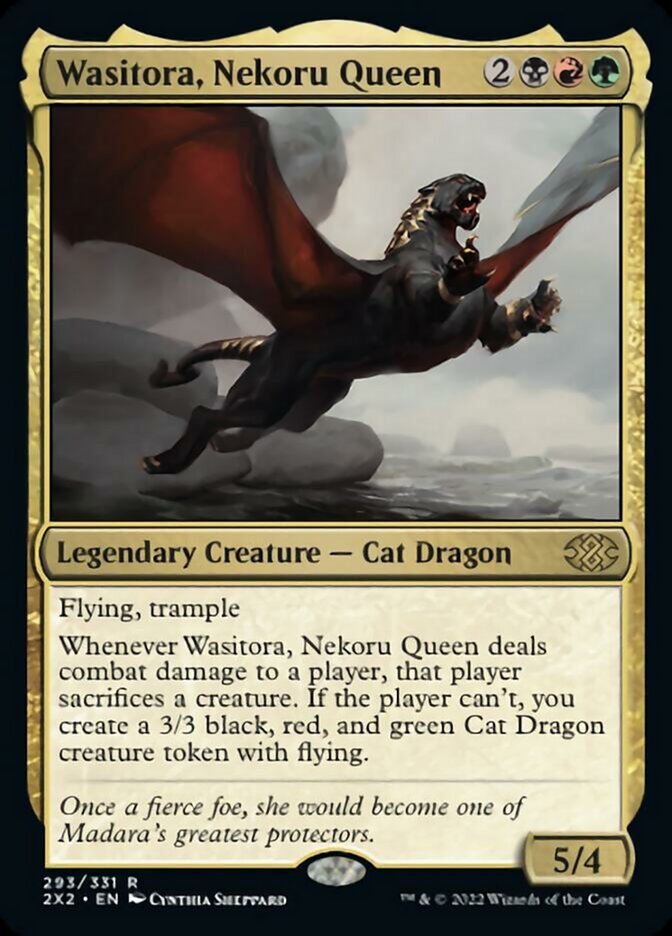 Wasitora, Nekoru Queen [Double Masters 2022] | Mega City Incorporated