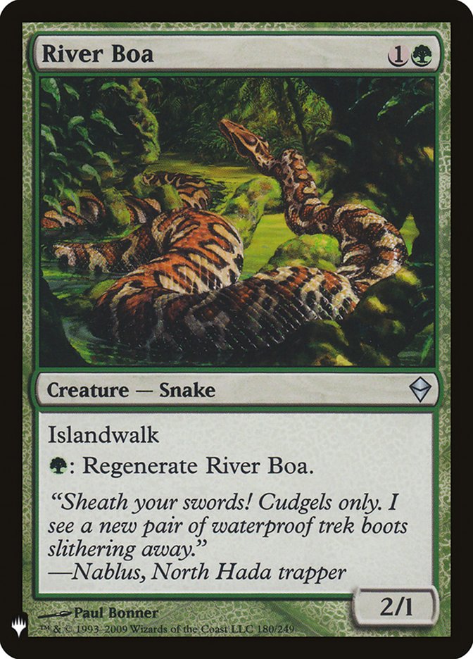 River Boa [Mystery Booster] | Mega City Incorporated