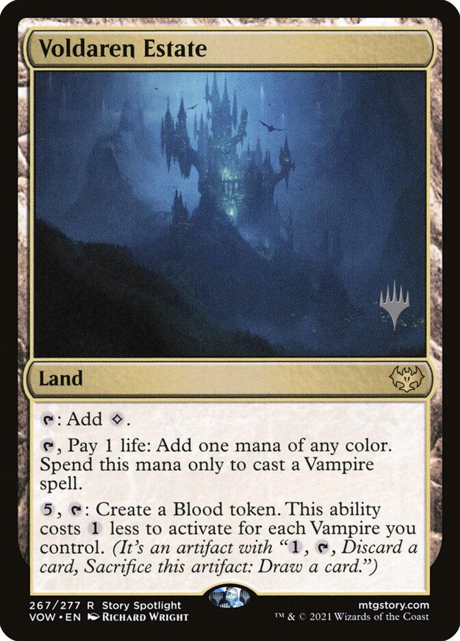 Voldaren Estate (Promo Pack) [Innistrad: Crimson Vow Promos] | Mega City Incorporated