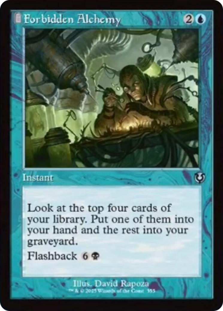 Forbidden Alchemy (Retro Frame) [Innistrad Remastered] | Mega City Incorporated