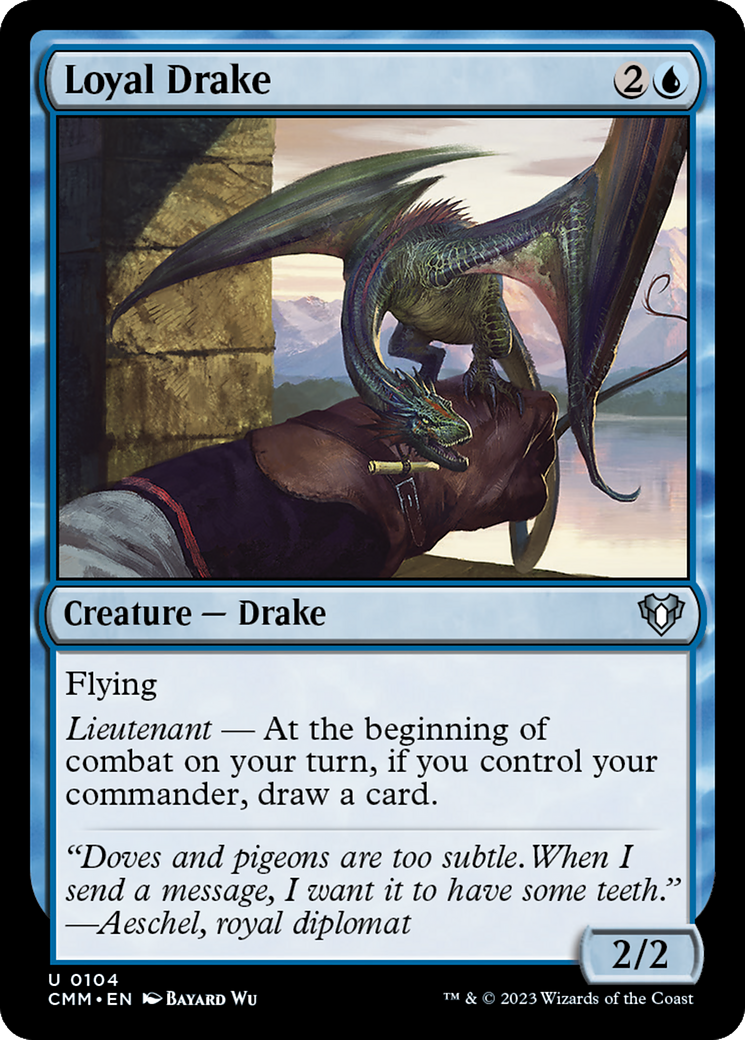 Loyal Drake [Commander Masters] | Mega City Incorporated