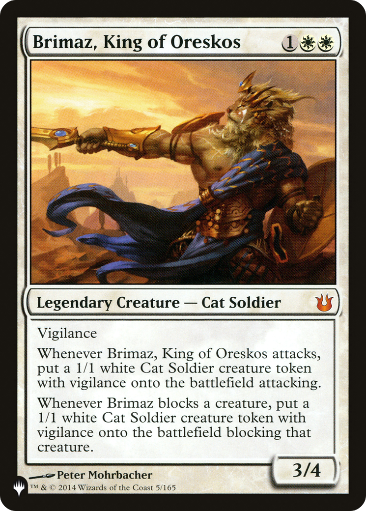 Brimaz, King of Oreskos [The List] | Mega City Incorporated