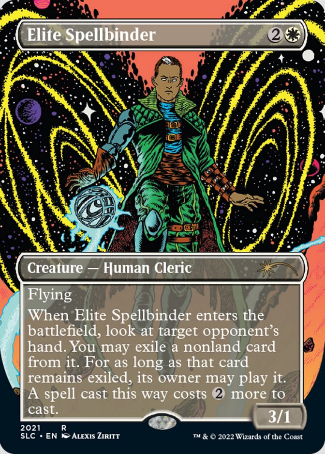Elite Spellbinder (Borderless) [Secret Lair Countdown Kit] | Mega City Incorporated