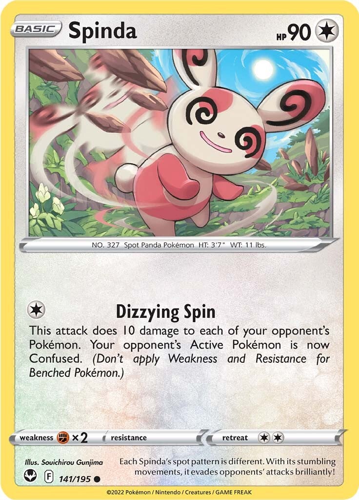 Spinda (141/195) [Sword & Shield: Silver Tempest] | Mega City Incorporated