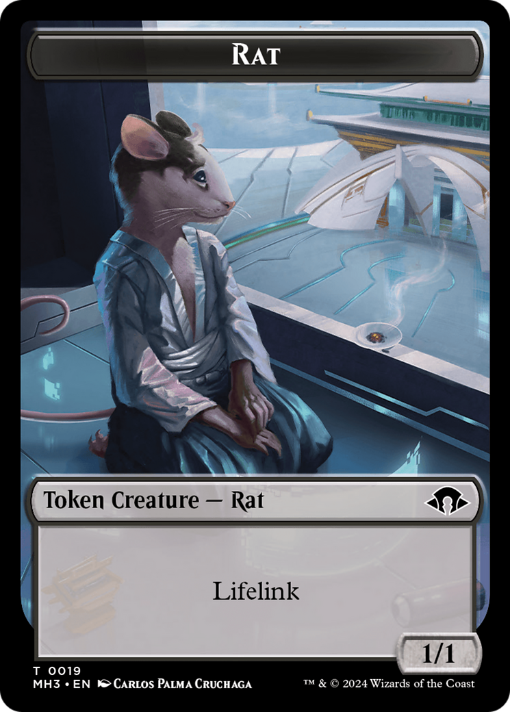 Rat Token [Modern Horizons 3 Tokens] | Mega City Incorporated