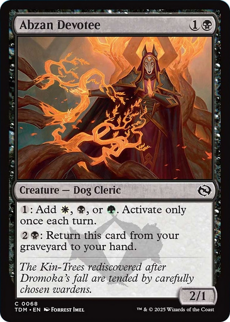 Abzan Devotee [Tarkir: Dragonstorm] | Mega City Incorporated