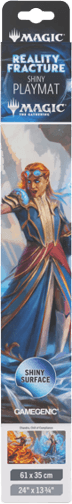 GAMEGEN!C Magic: The Gathering | Reality Fracture Shiny Playmat - Chandra, Chill of Compliance | Mega City Incorporated