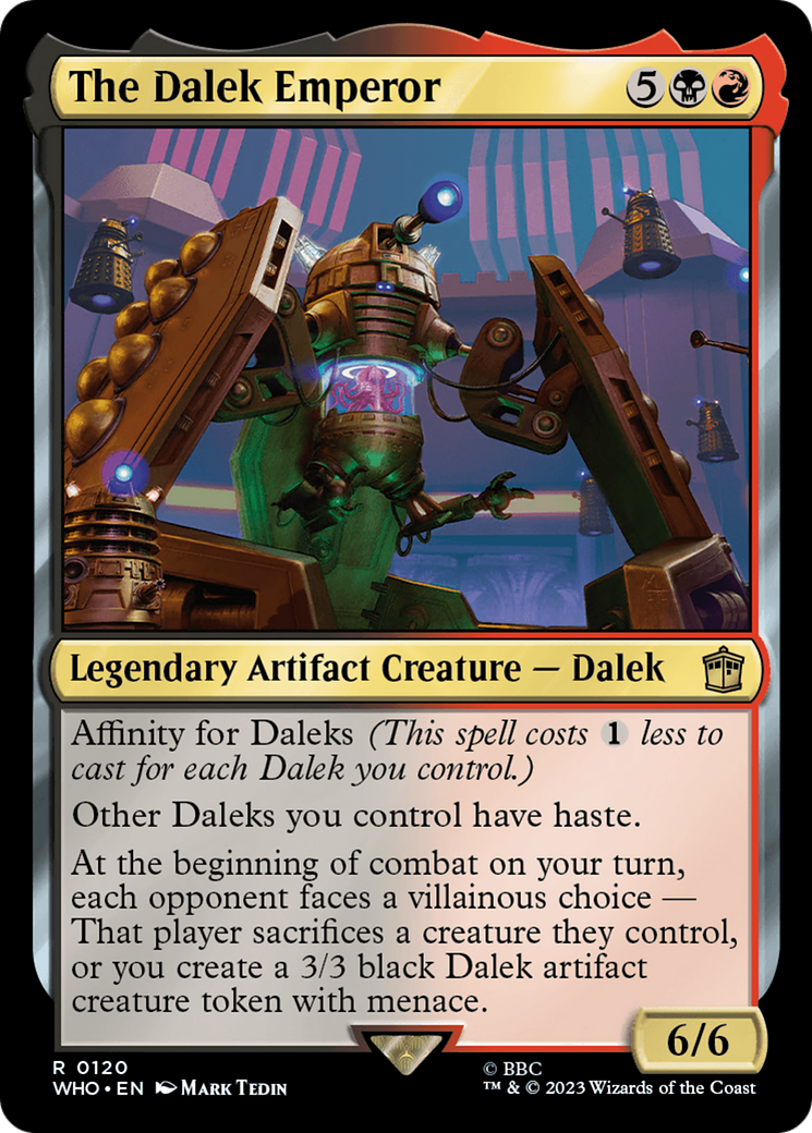 The Dalek Emperor (Extended Art) [Doctor Who] | Mega City Incorporated