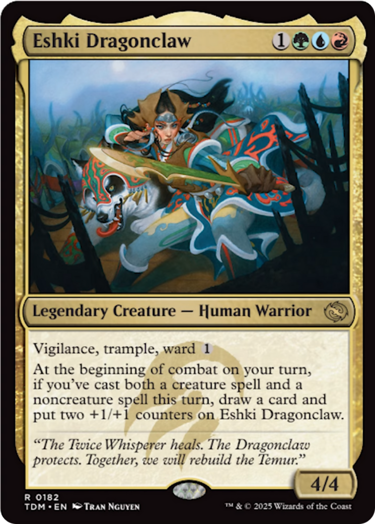 Eshki Dragonclaw [Tarkir: Dragonstorm] | Mega City Incorporated