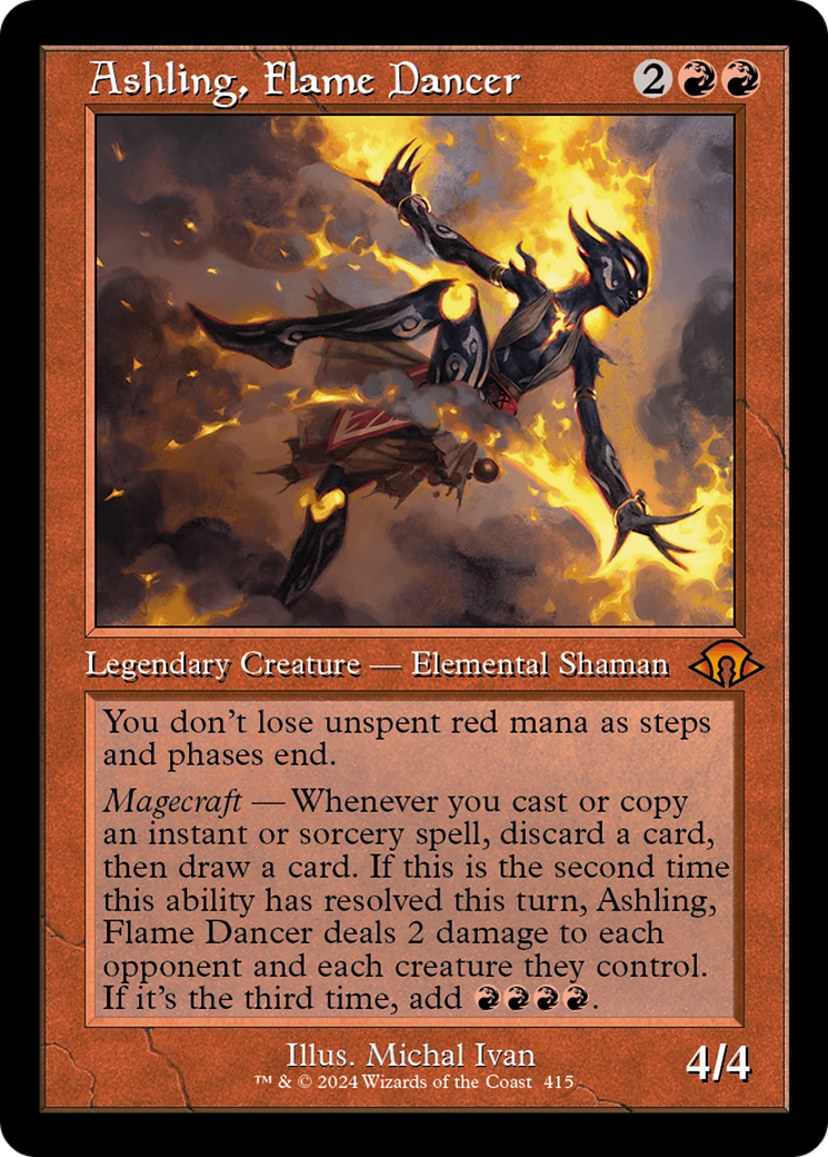 Ashling, Flame Dancer (Retro) [Modern Horizons 3] | Mega City Incorporated