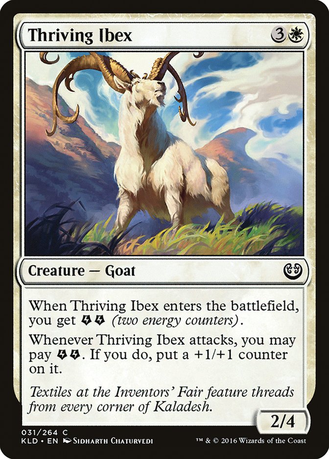 Thriving Ibex [Kaladesh] | Mega City Incorporated